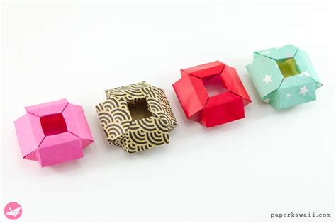 Image result for Geometric Origami Box Tutorial