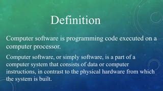 Define of Computer Software 的图像结果