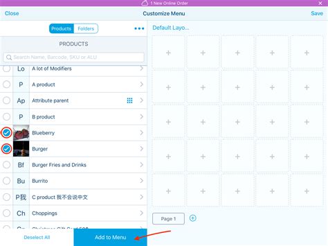 Creating Menu 的图像结果
