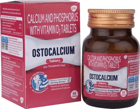 Buy OSTOCALCIUM BOTTLE OF 60 TABLETS Online & Get Upto 60% OFF at PharmEasy