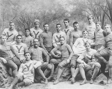 Yale Football Team 1887 Vintage 8x10 Reprint Of Old Photo | Vintage ...