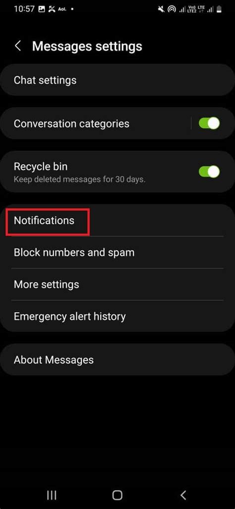 Image result for Notification Settings Samsung Note 2