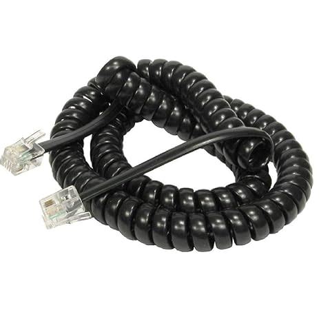 Thrifty Tech (Pack of 1) Telephone Handset Phone Replacement Coil Cord ...