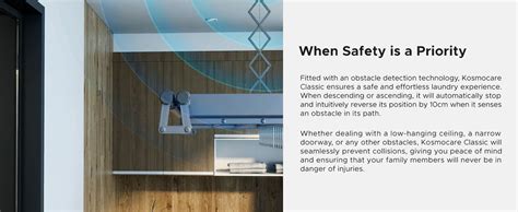 KosmoCare Aluminum Alloy Ceiling Mounted Electric Clothes Drying Rack ...