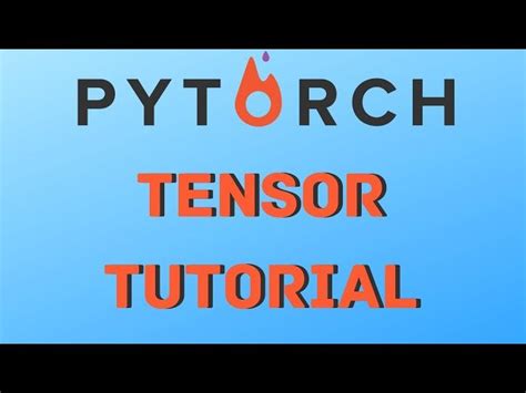 Image result for Pytorch Tensor