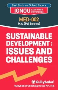 IGNOU MED-02 - Sustainable Development: Issues And Challenges, Latest ...