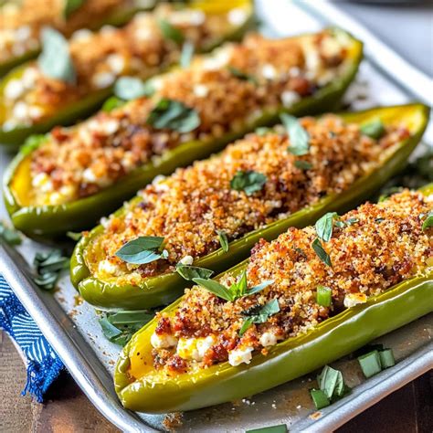 Stuffed Banana Peppers