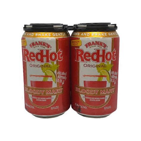 Frank's Red Hot Original Bloody Mary Flavored Medium Heat Malt Beverage ...