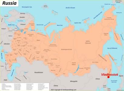 Image result for Russia Map
