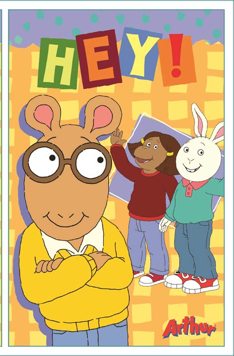 Arthur Hey! Greeting Card