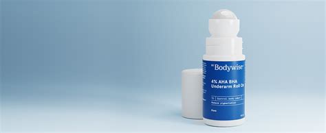 Buy Be Bodywise 4% AHA BHA UnderArm Roll on | 2% Lactic Acid, 1% ...