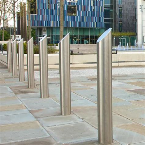 Stainless Steel Static Bollards - Rhino Security