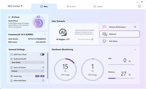 Image result for MSI Center Tutorial