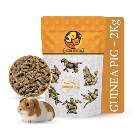 2Kg Guinea Pig Food Pellets, Premium Nutritious Diet – Foodie Puppies