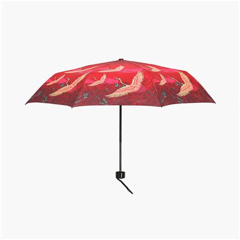 Buy INDIA CIRCUS Legend of the Cranes Printed Three-Fold Umbrella from ...