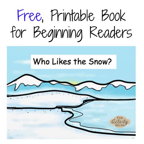 Free Printable Winter Book for Beginning Readers - The Activity Mom