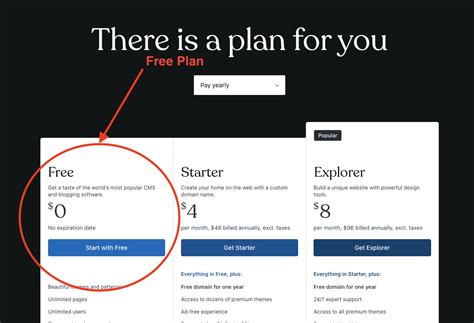 WordPress Basic Plan 的图像结果