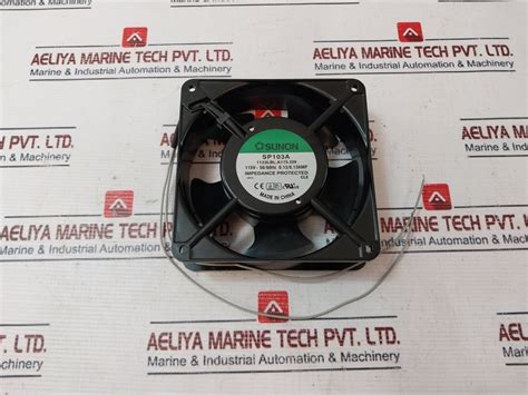 Sunon Sp103A Impedance Protected Fan Cooling 115Vac 11W Orca – Aeliya ...