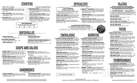 Jose Pepper's Mexican Restaurant menus in Lee's Summit, Missouri ...