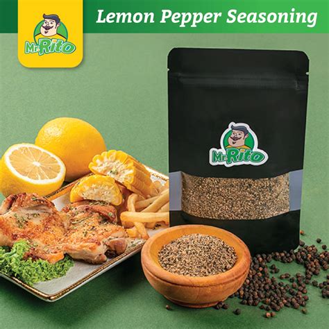 Lemon Pepper / Lemon Pepper seasoning (100g) | Shopee Malaysia