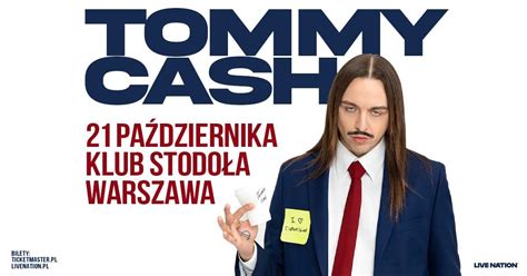 SOLD OUT: Tommy Cash - Official Event, 21.10.2025, Klub Stodoła ...