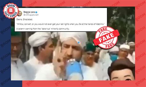 2021 Video Of Hate Speech By Bangladesh Preacher Peddled As Uttar ...