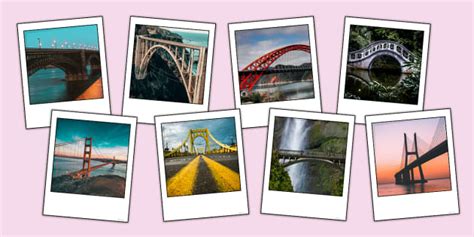 Bridges Instant Photo Style Display Images (teacher made)