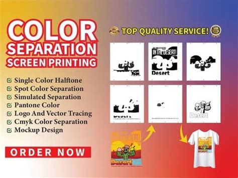 Screen Printing Color Separation 的图像结果
