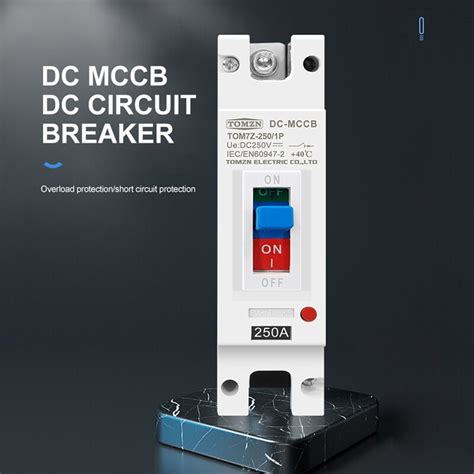 1P DC 250V DC Solar Molded Case Circuit Breaker MCCB | Ubuy India