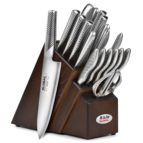 Global Knife Block Set - 20 Piece – Cutlery and More