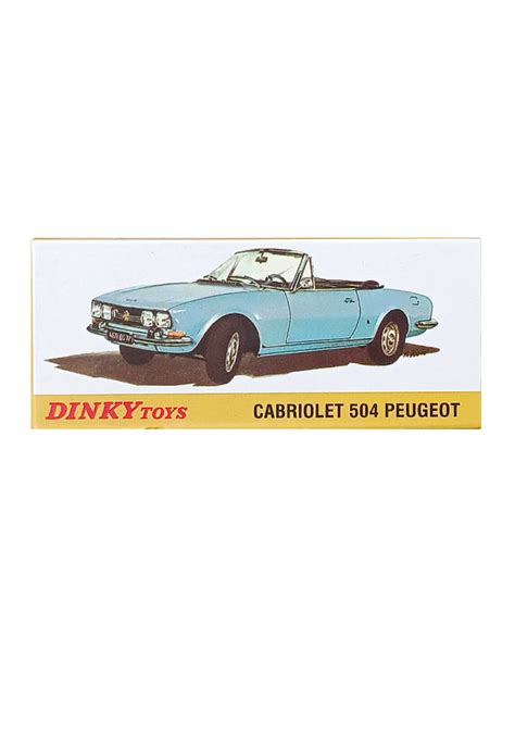 EXCLUSIVES GFCC Toys Cabriolet 504 Peugeot - Brown– Toys-India.com