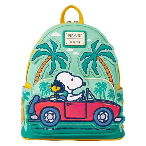 Loungefly Peanuts Snoopy Road Trip Mini Backpack - Handbags & Purses ...