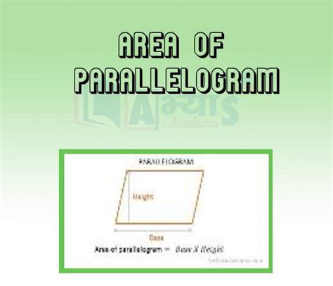 - Area of Triangle