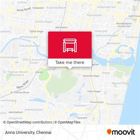 Anna University stop - Routes, Schedules, and Fares