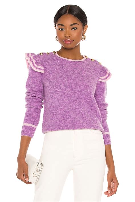 Generation Love Brynlee Sweater in Purple & Pink | REVOLVE