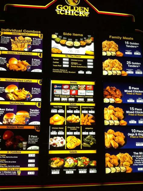 Golden Chick Menu With Prices 2021 at Hannah Belisario blog