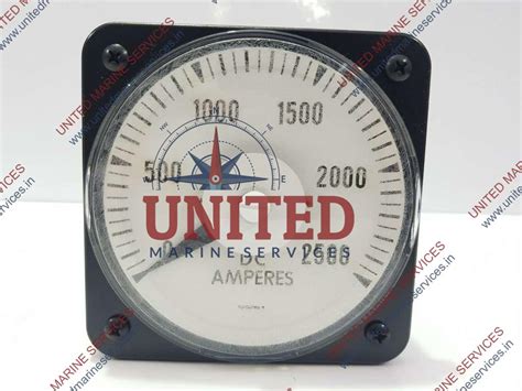 YOKOGAWA DB-40 AMPERE METER AMP 0-2500 DC 103111EA-TV7 | United Marine ...