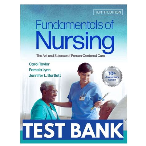 Test Bank Fundamentals Of Nursing 10th Edition By Taylor