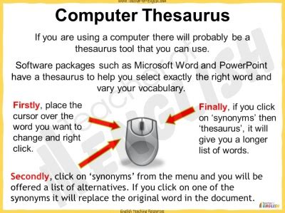 Image result for BBC Using a Thesaurus