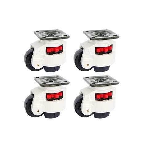 Buy Aiyomi Retractable Leveling Machine Castors, Heavy Duty Swivel ...