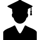 Graduation cap Icons & Symbols
