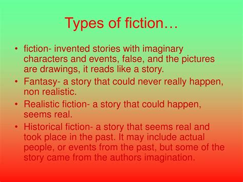 Image result for Example of Fiction