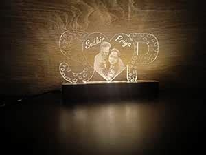 Buy Apna Photo® Personalised 3D Illusion Color Changing LED Night lamp ...