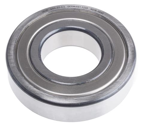 6311-C-2Z-C3 FAG | FAG 6311-C-2Z-C3 1 Row Ball Bearing - 55 mm ID, 120 ...