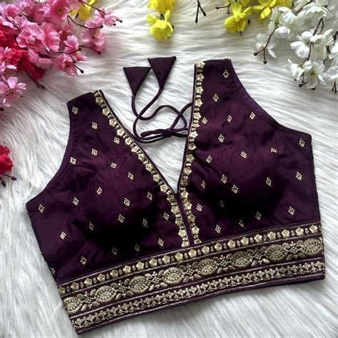 Designer Readymade Blouses Online in India – Sudarshansarees