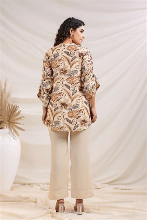 Premium Linen Co-Ord Set Design Six. – Nilima Creations