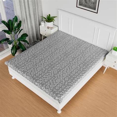 Kuber Industries PVC Double Bed Mattress Protector Sheet, Blue, 6.5 * 6 ...