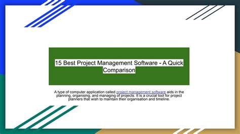 Image result for Project Manager Software Comparison