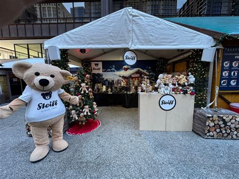 Steiff Teddy Bear Collectables, Christkindlmarket Aurora, 19 December ...