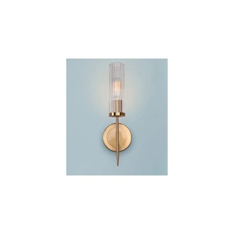 ZHYH Light Golden Metal Glass Wall Lamp Foyer Hotel | Ubuy India